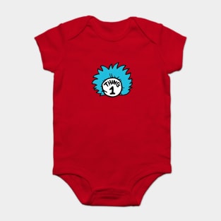 Thing 1 baby onesie hot sale